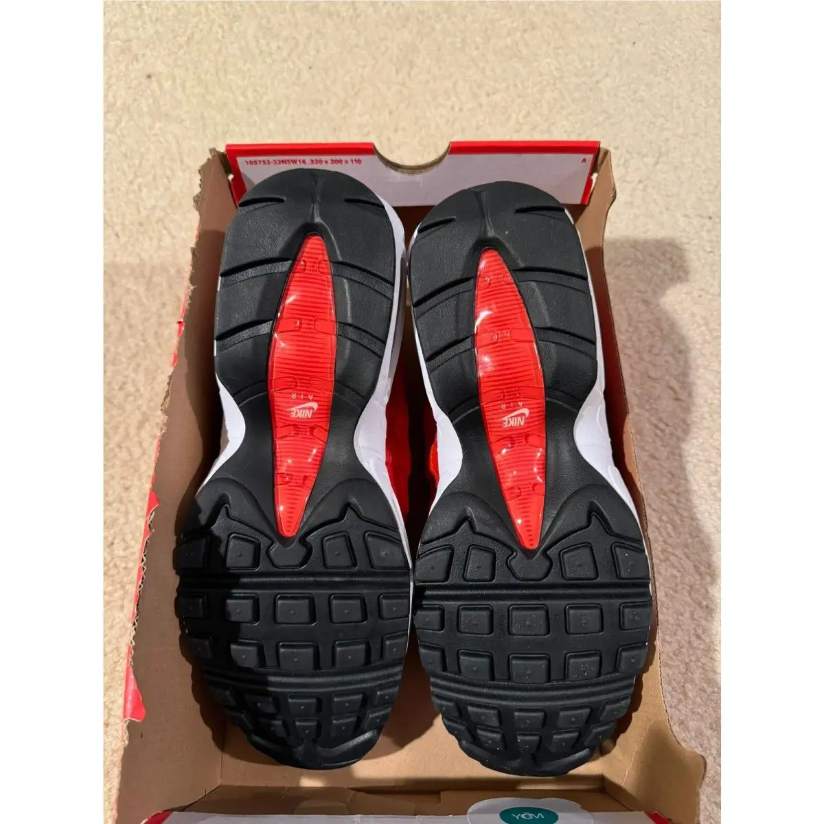 Nike shoes - Nike Air Max 95 - Air Max - FN6866-642 - Red (UPC: 196968081172) 3