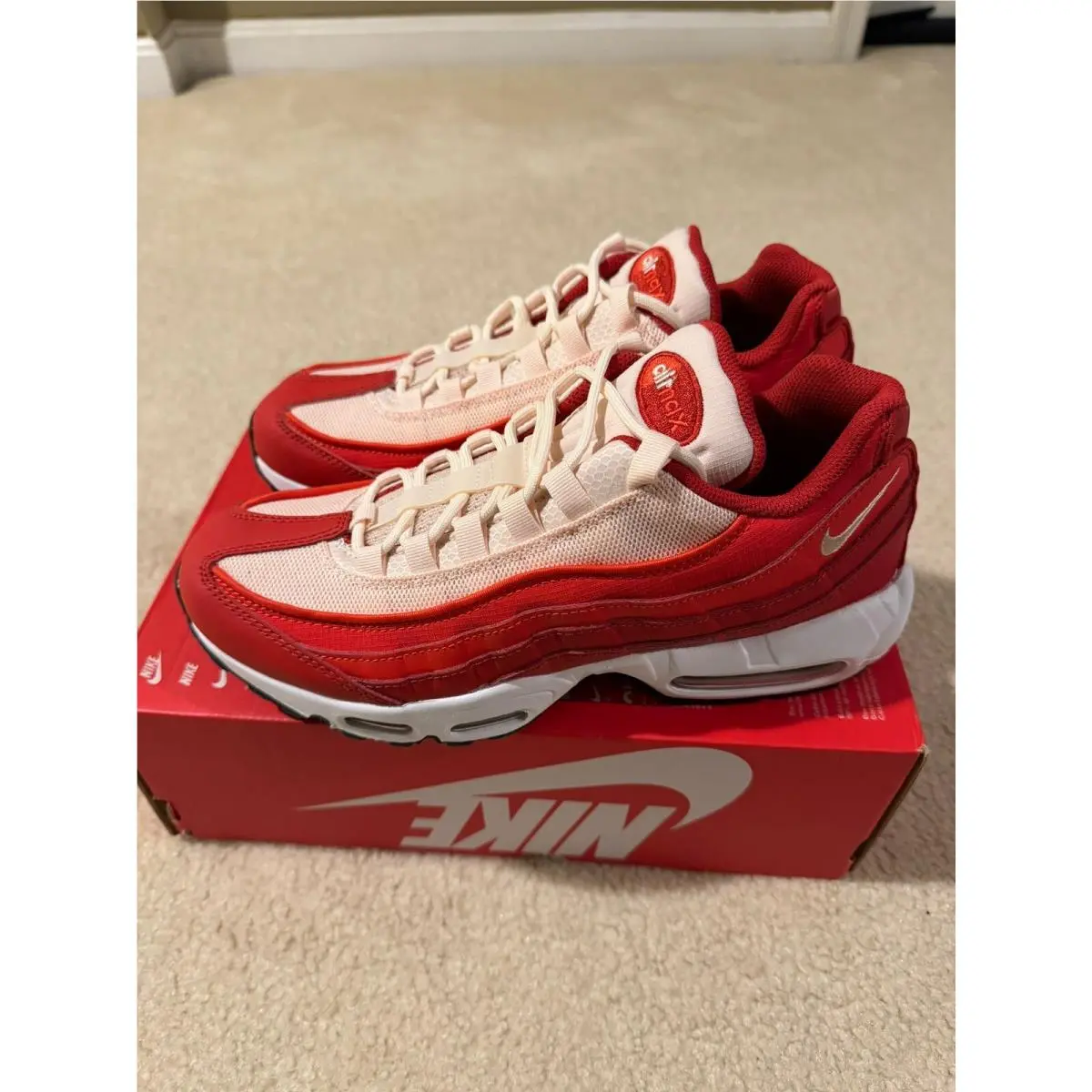 Nike shoes - Nike Air Max 95 - Air Max - FN6866-642 - Red (UPC: 196968081172) 4