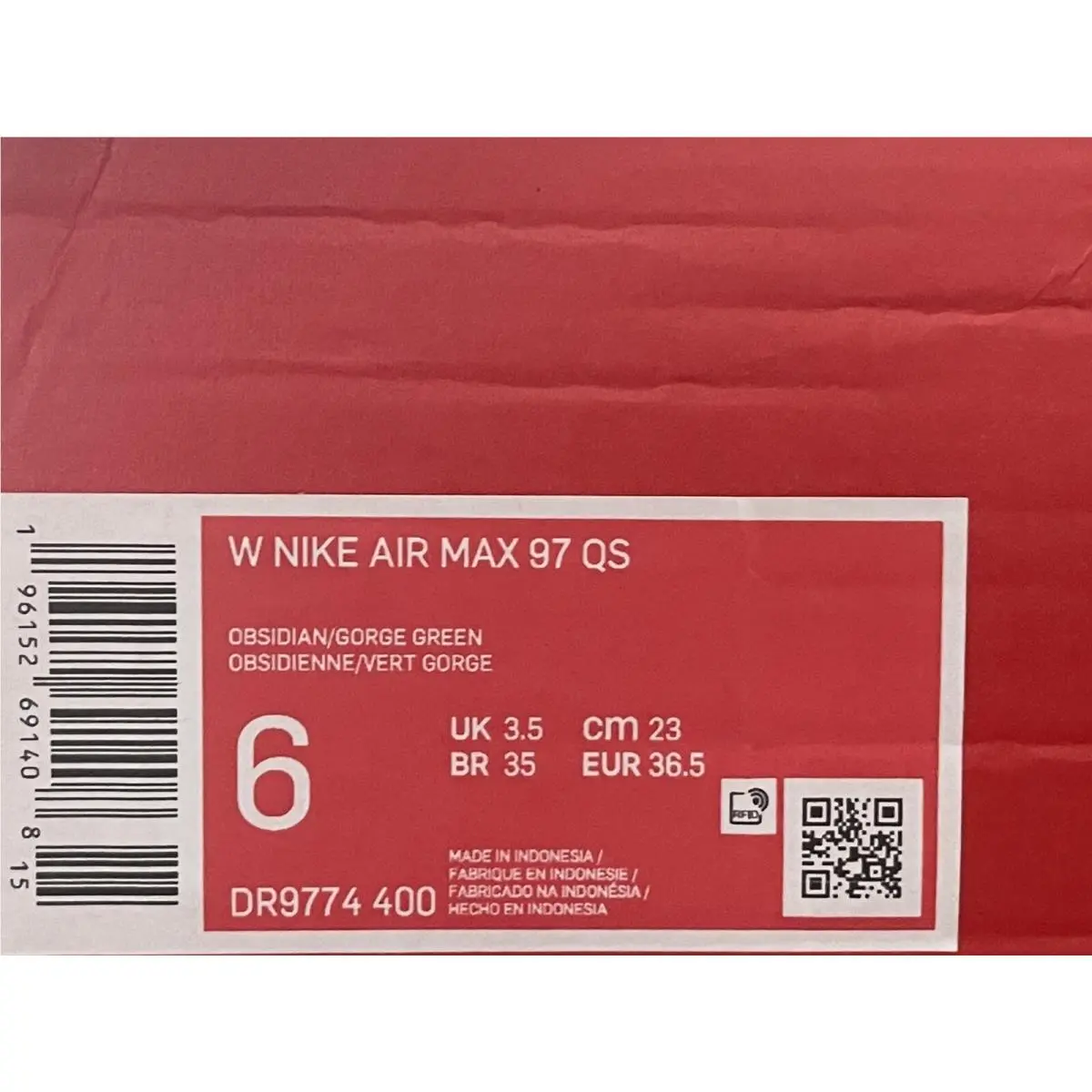Nike shoes - Air Max 97 - Air Max - DR9774-400 - Obsidian (UPC: 0196152691408) 6