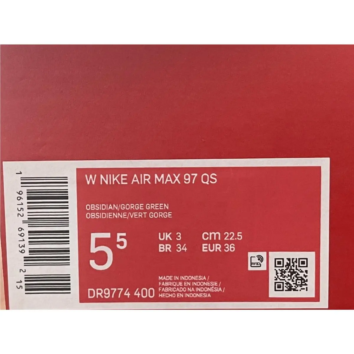 Nike shoes - Air Max 97 - Air Max - DR9774-400 - Obsidian (UPC: 0196152691392) 6