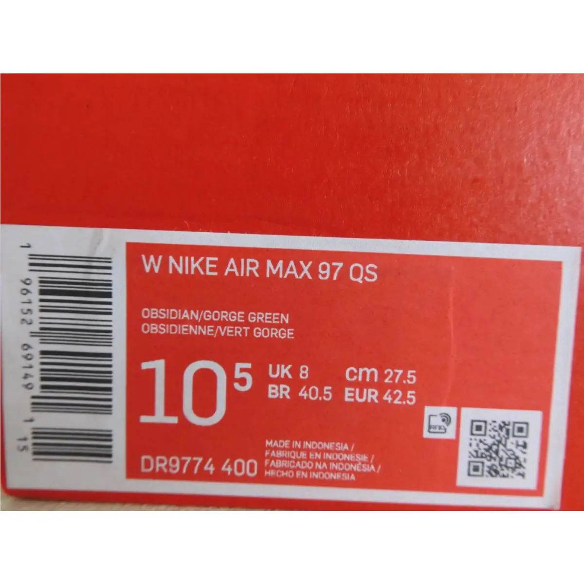 Nike shoes - Air Max 97 - Air Max - DR9774-400 - Obsidian (UPC: 0196152691408) 3