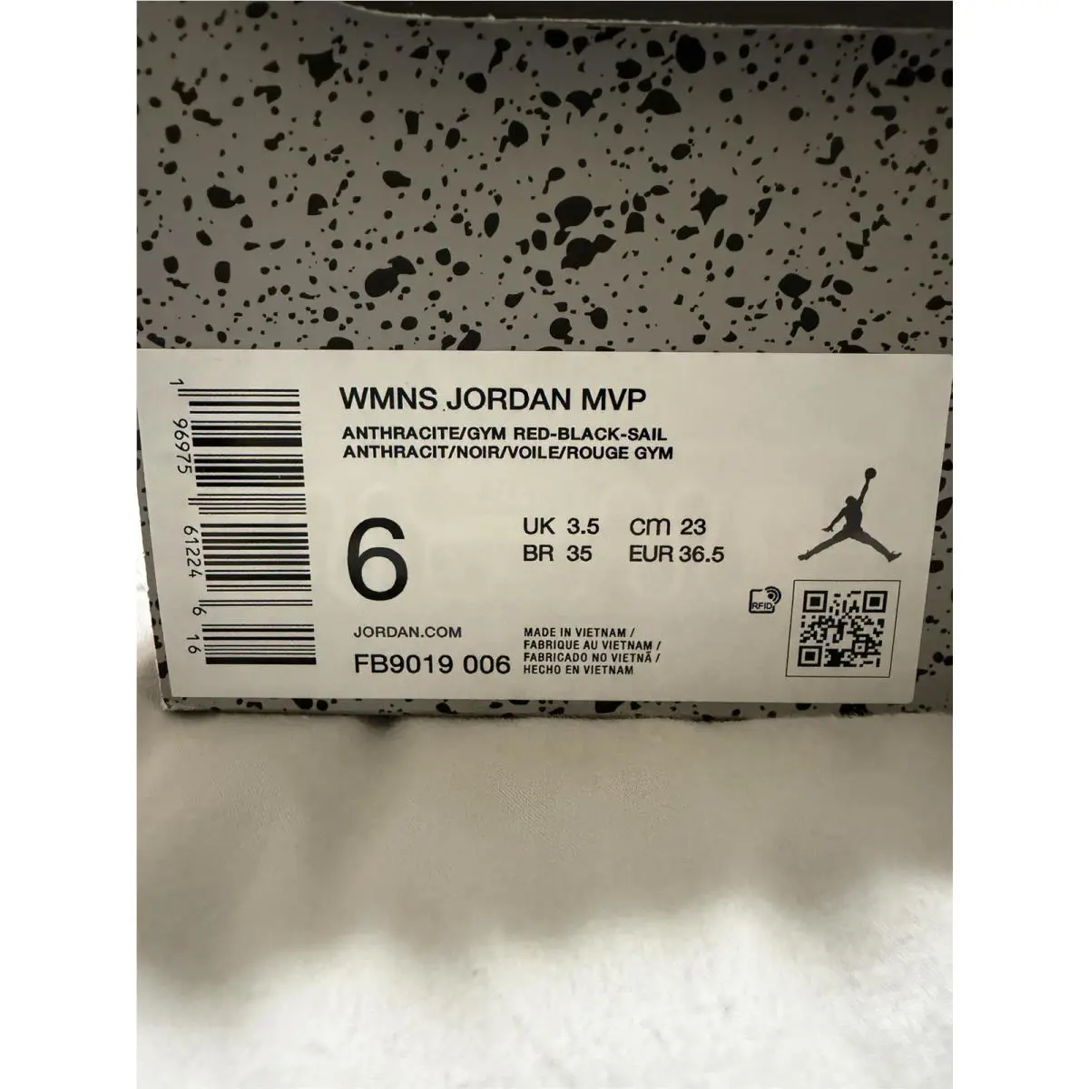 Nike shoes - Air Jordan MVP - Air MVP - FB9019-006 - Black 4