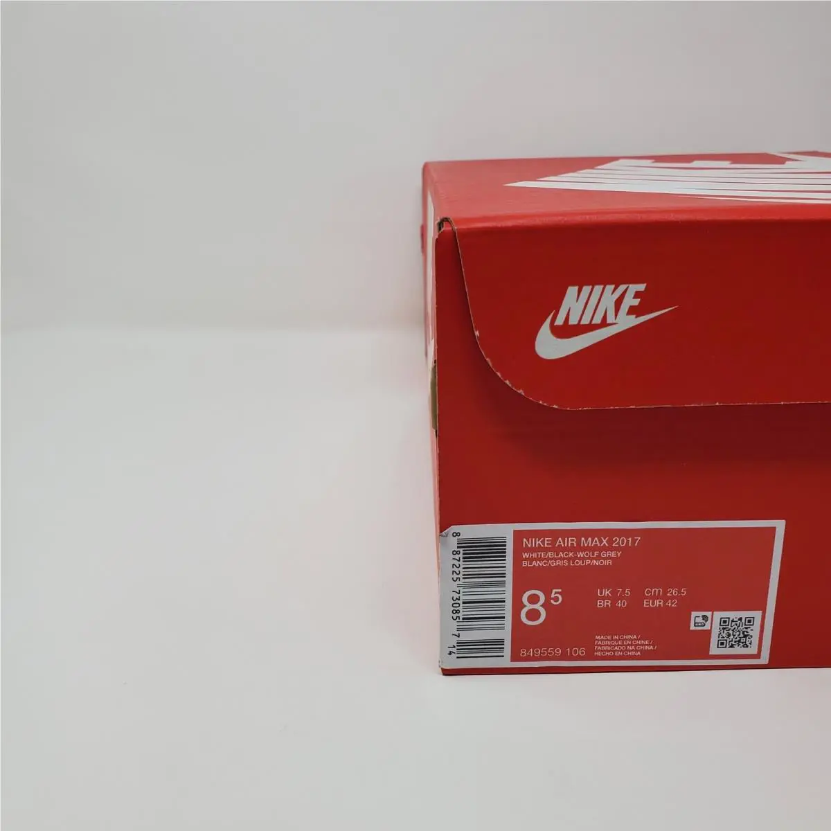 Nike shoes - Nike Air Max 2017 - Air Max - 849559-106 - Gray 9