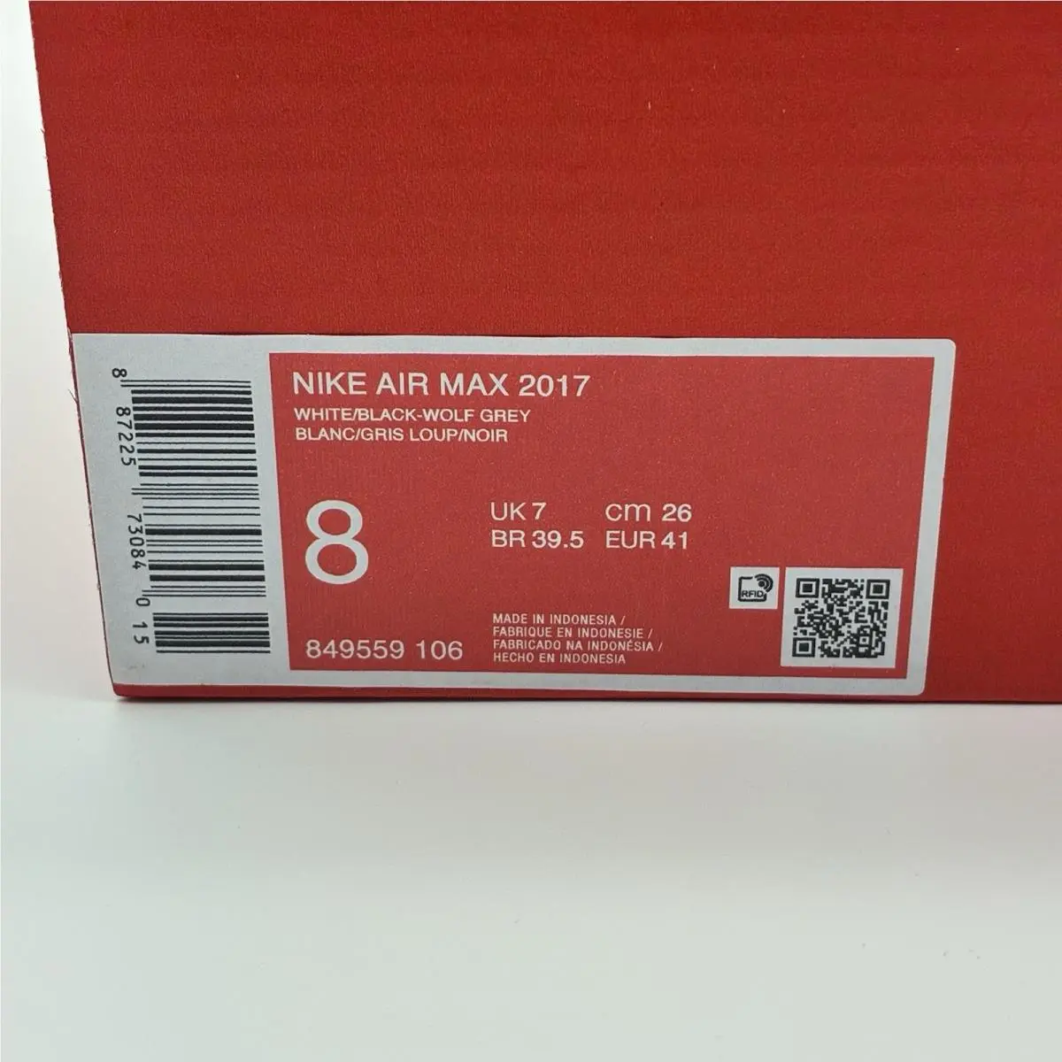 Nike shoes - Nike Air Max 2017 - Air Max - 849559-106 - White (UPC: 0887225730840) 6