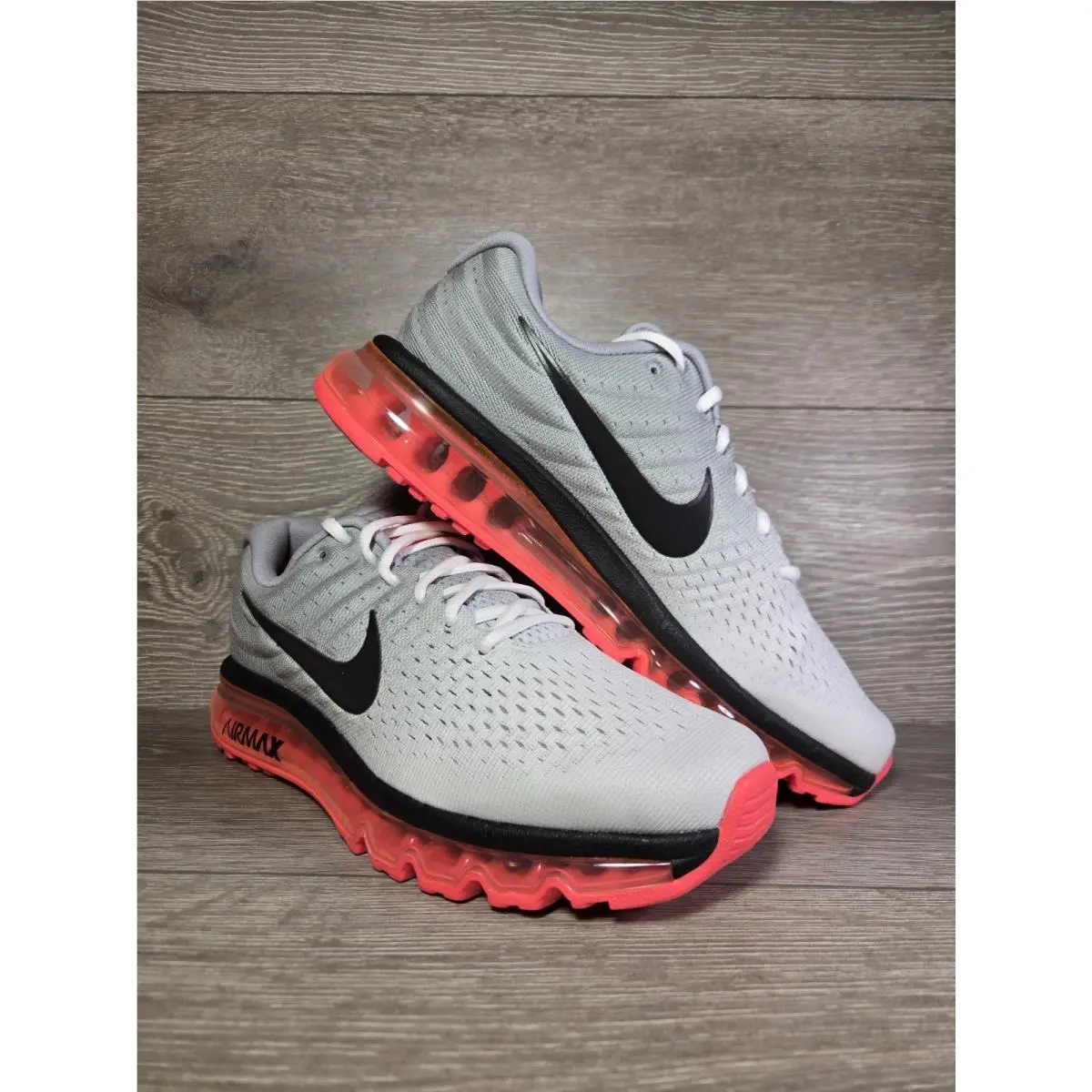 Nike shoes - Nike Air Max 2017 - Air Max - 849559-106 - Wolf Grey / Hot Punch 0