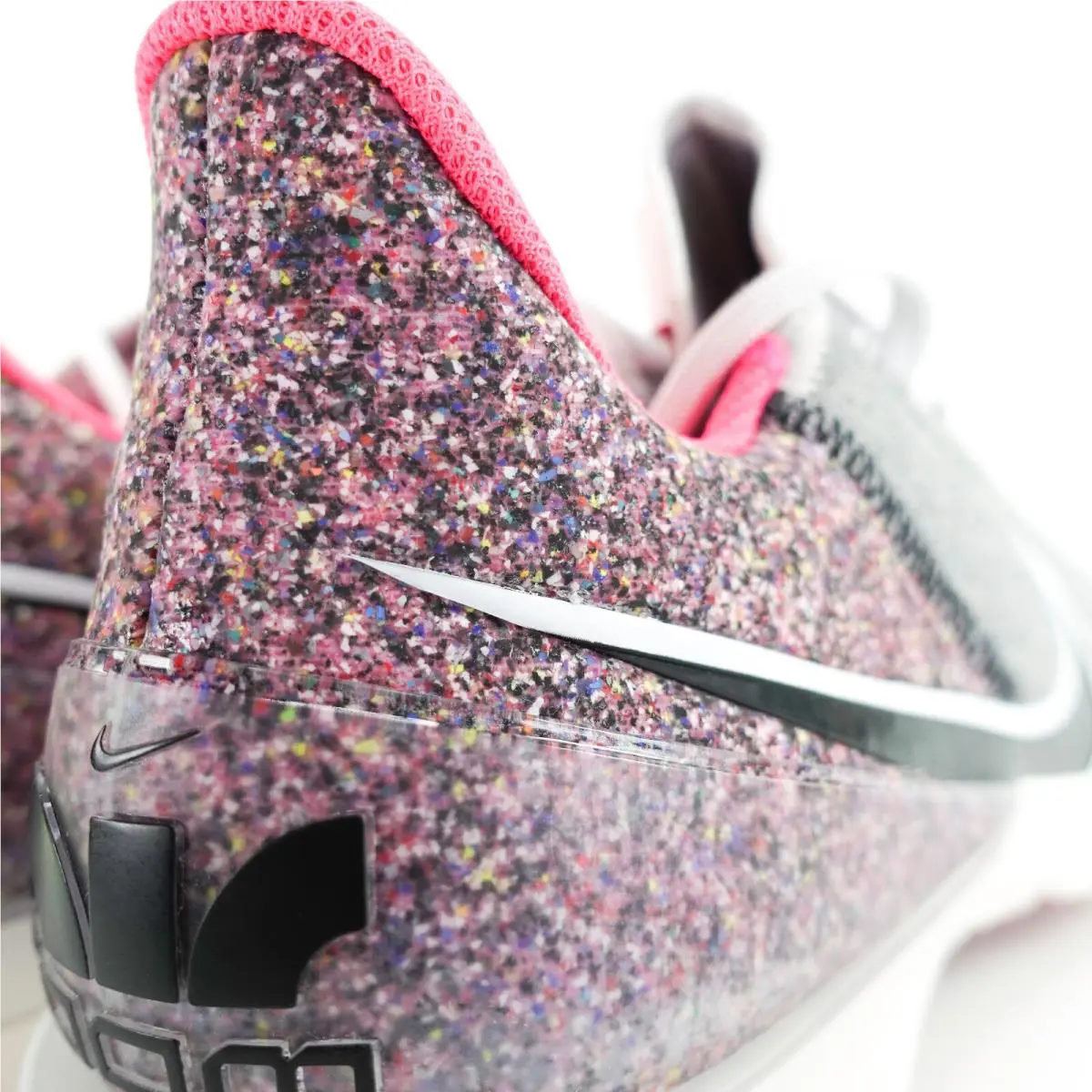 Nike shoes - Nike Air Zoom Infinity - Air Zoom Infinity - DD9596-100 - Summit White, Black, Hyper Pink (UPC: 194956632177) 5