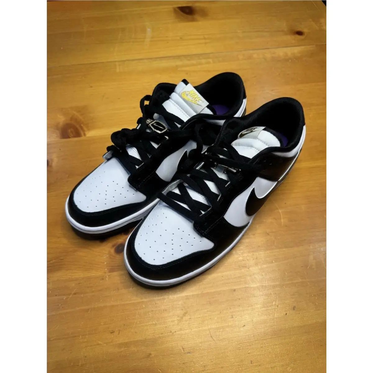 Nike Dunk Low Retro Panda World Champs DR9511-100 Men’s Size 10.5