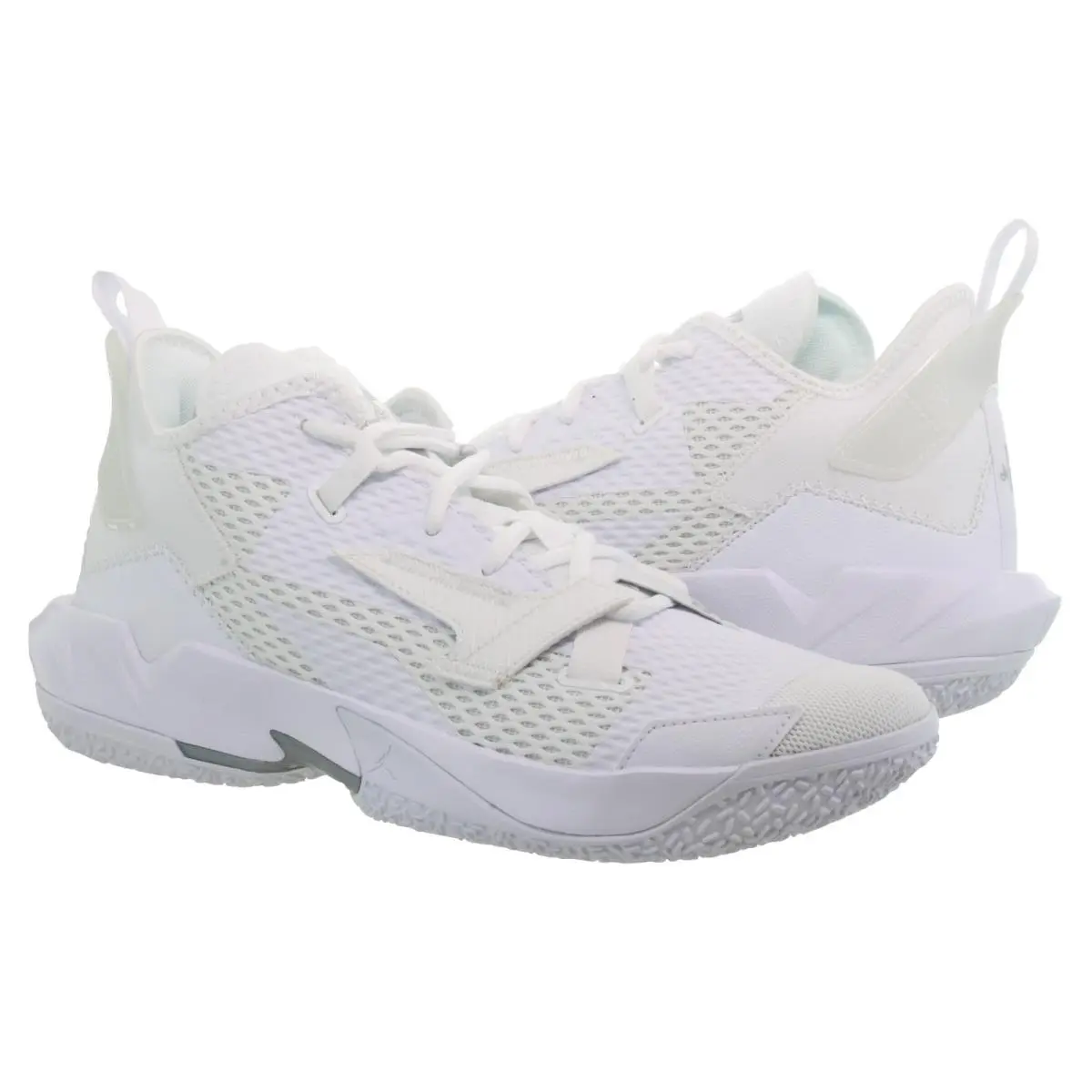 Nike shoes - Nike Jordan Why Not Zero 4 - CQ4230 101 - Triple White, Metallic Silver 4