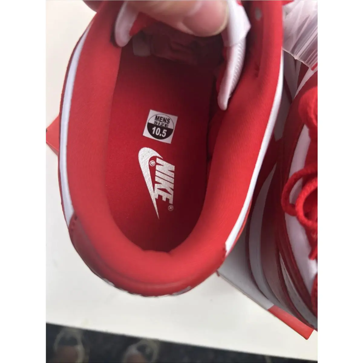 Nike shoes - Nike Dunk - Dunk - CU1727-100 - Red 4