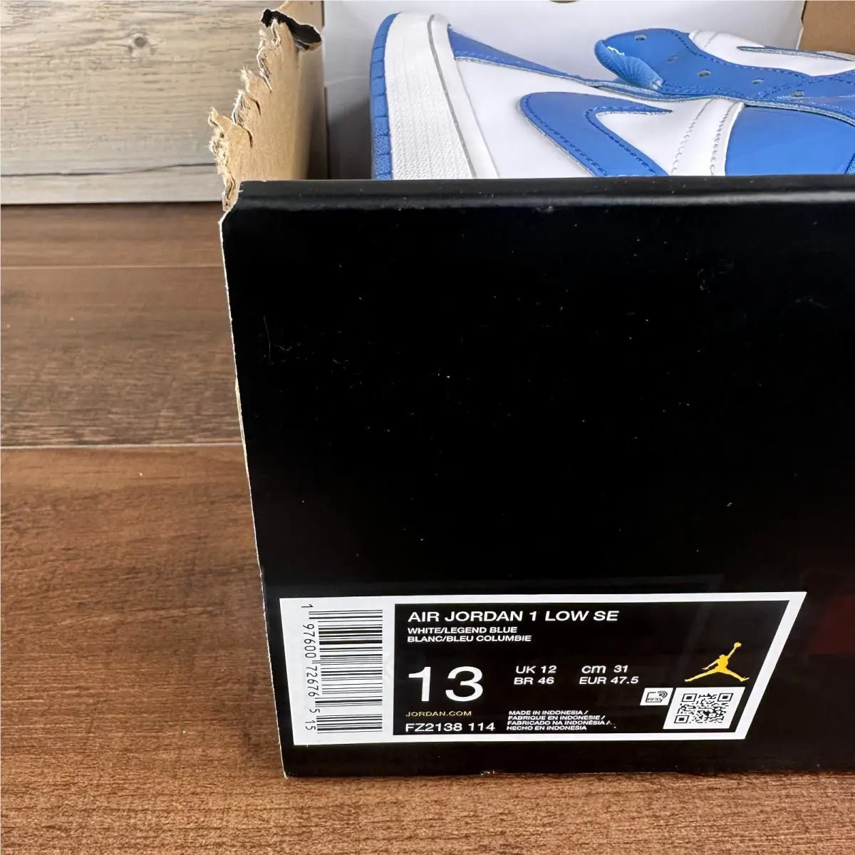 Nike shoes - Air Jordan 1 Low - Air Low - FZ2138-114 - Blue 7