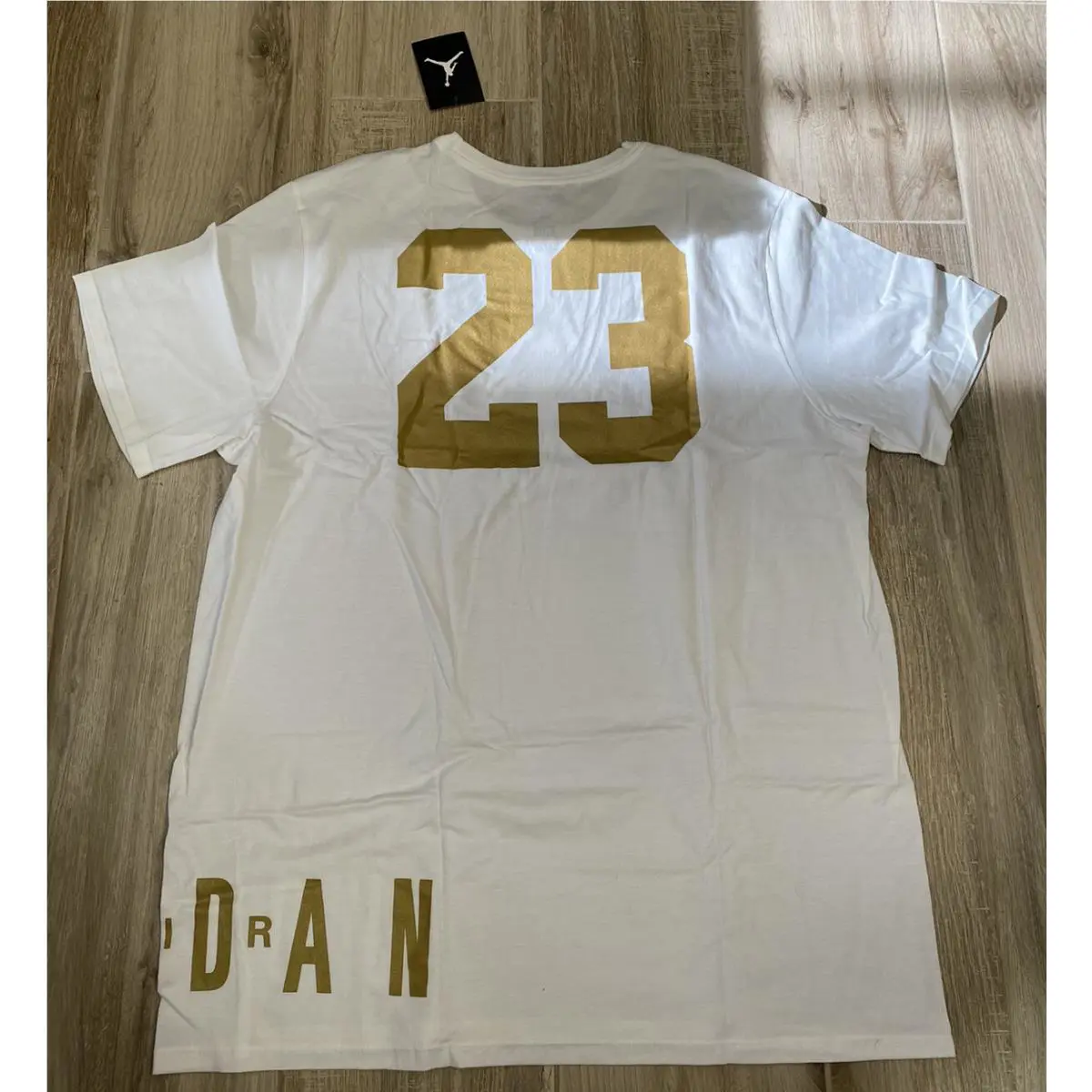 Nike clothing - NIKE AIR JORDAN 11 CLOSING CEREMONY - 823333-104 - White/Gold (UPC: 0886915649301) 0