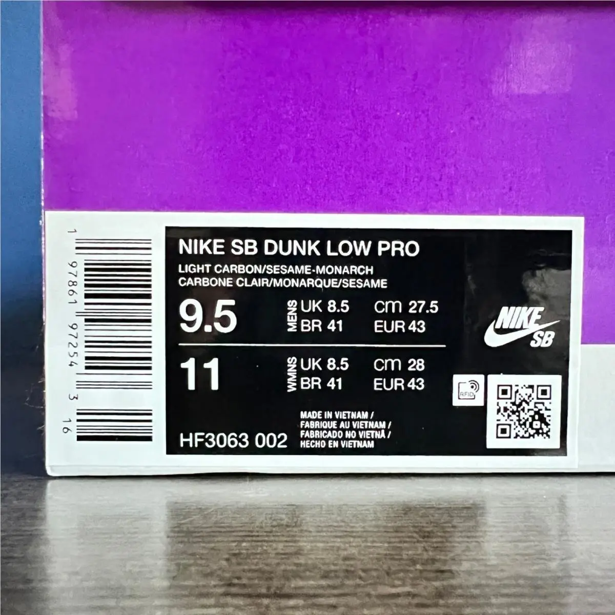 Nike shoes - Nike SB Dunk - Dunk - HF3063-002 - Blue 6