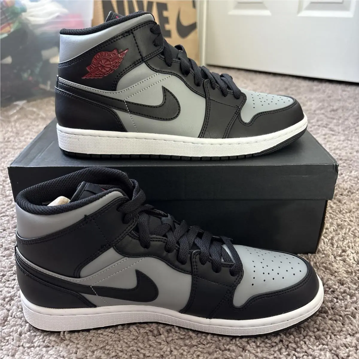Nike shoes - Air Jordan 1 - Air - 554724-096 - Black 4