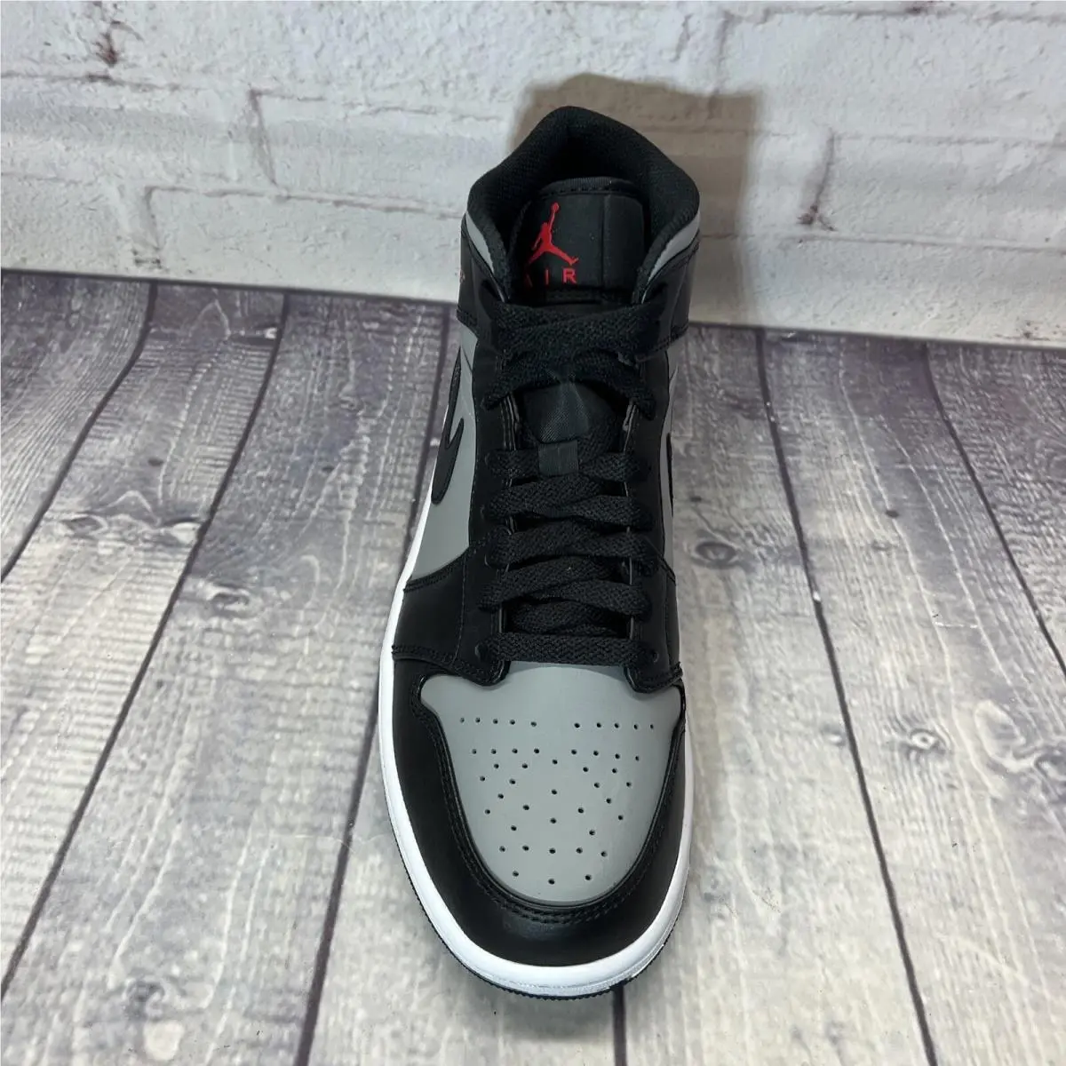 Nike shoes - Air Jordan 1 - Air - 554724-096 - Gray (UPC: 0195243826620) 8