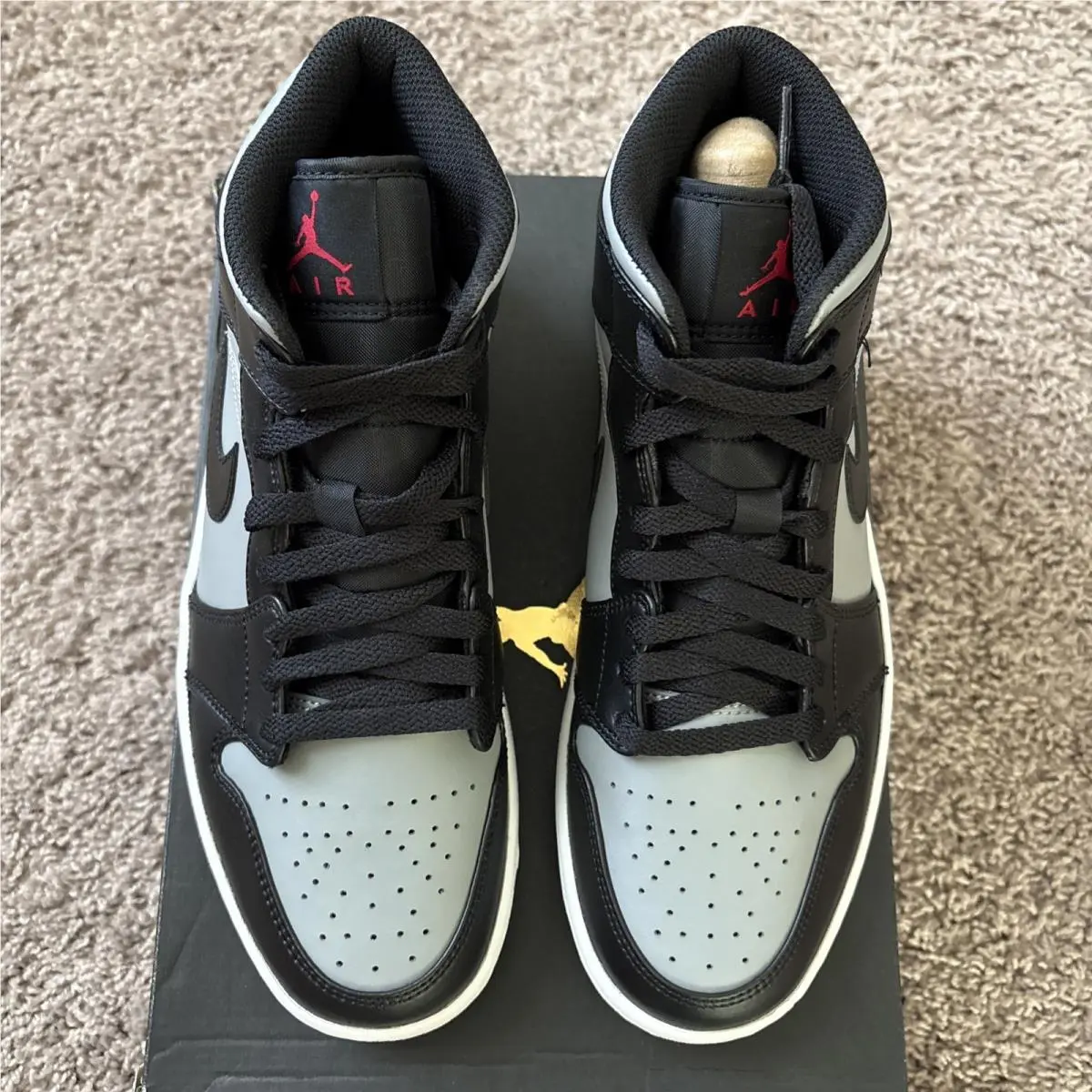 Nike shoes - Air Jordan 1 - Air - 554724-096 - Black 1