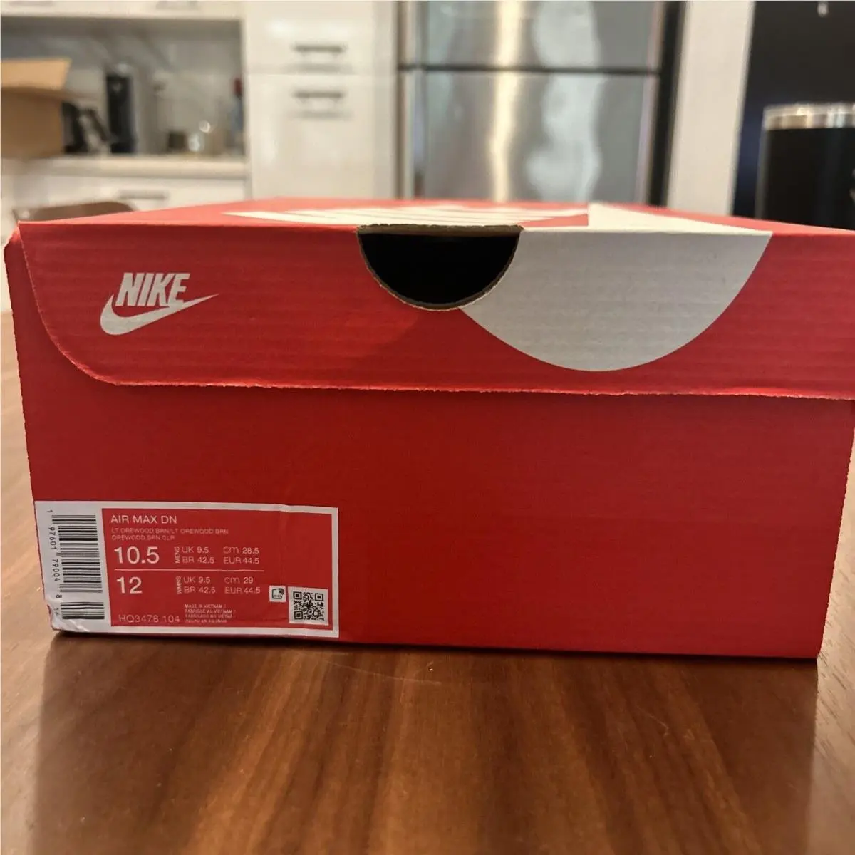 Nike shoes - Nike Air Max DN - Air Max - Hq3478-104 - Ivory, Manufacturer: Light Orewood Brown/Black/Denim Turquoise/Light Orewood Brown 9