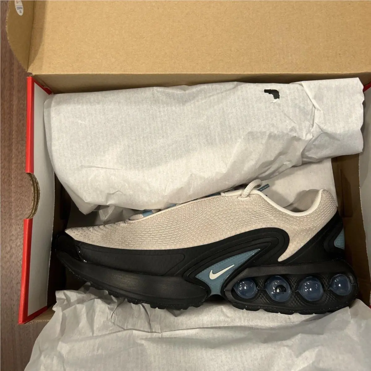 Nike shoes - Nike Air Max DN - Air Max - Hq3478-104 - Ivory, Manufacturer: Light Orewood Brown/Black/Denim Turquoise/Light Orewood Brown 0