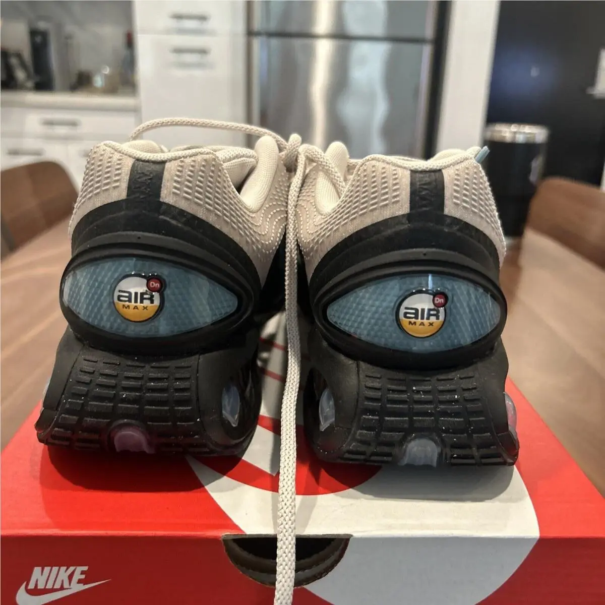 Nike shoes - Nike Air Max DN - Air Max - Hq3478-104 - Ivory, Manufacturer: Light Orewood Brown/Black/Denim Turquoise/Light Orewood Brown 3