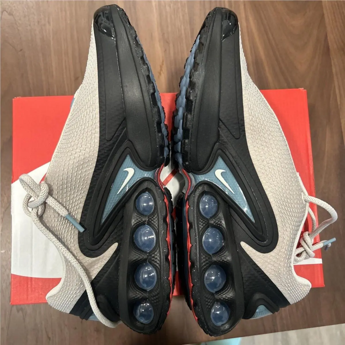 Nike shoes - Nike Air Max DN - Air Max - Hq3478-104 - Ivory, Manufacturer: Light Orewood Brown/Black/Denim Turquoise/Light Orewood Brown 6