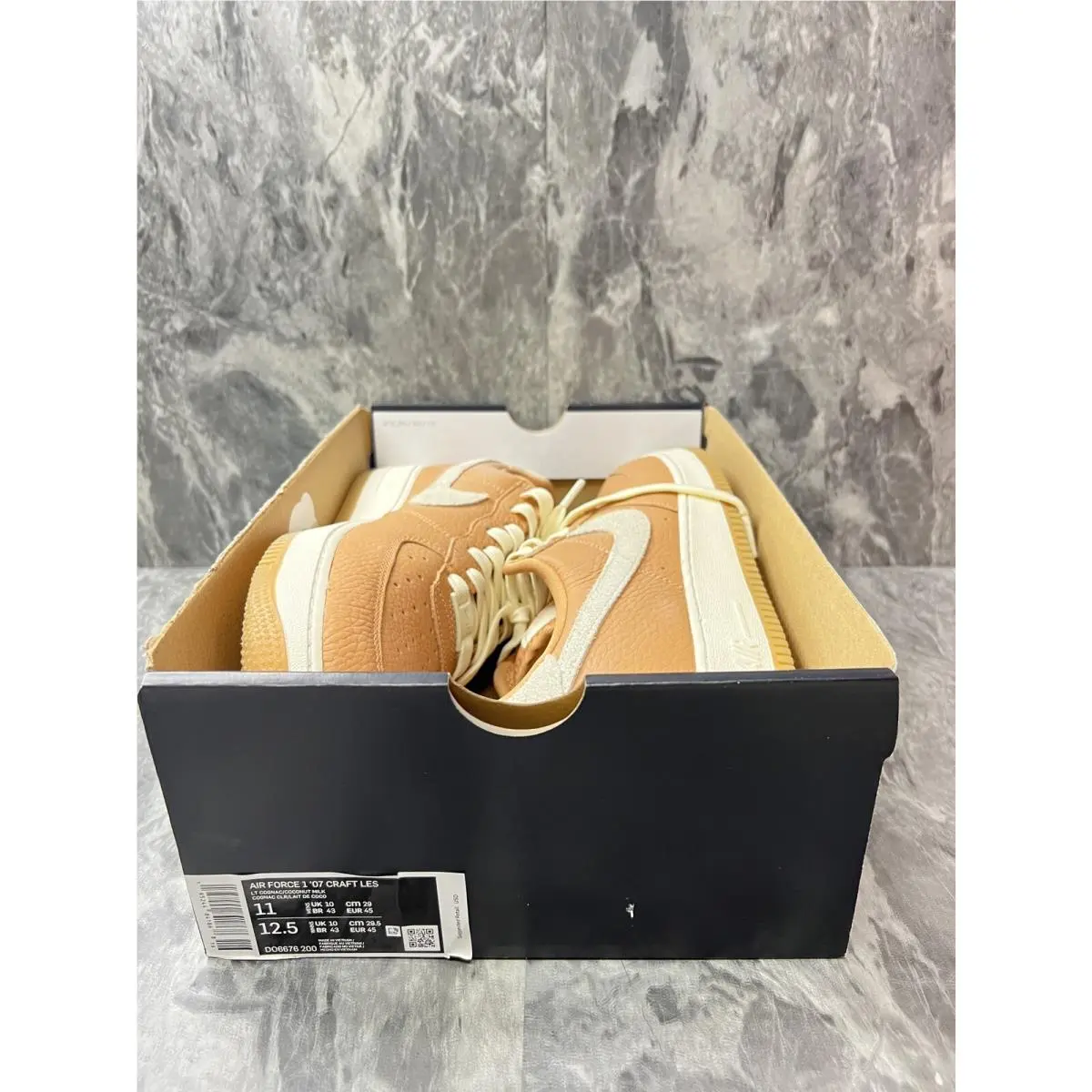 Nike shoes - Nike Air Force 1 - Air Force - DO6676-200 - Orange 5