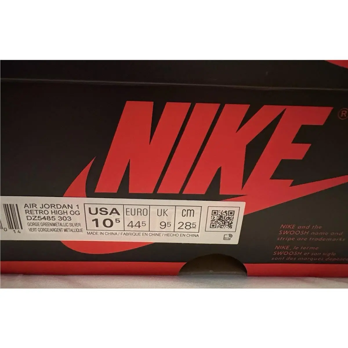 Nike shoes - Air Jordan 1 - Air - DZ5485-303 - Green 2