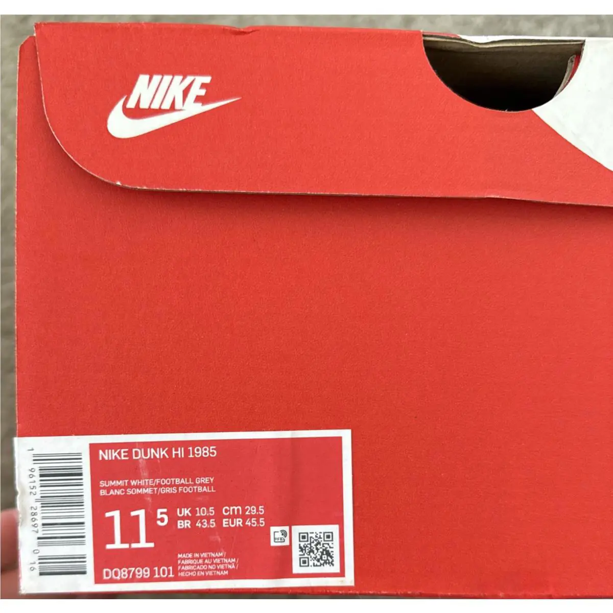 Nike shoes - Nike Dunk High - Dunk High - DQ8799101 - White (UPC: 196152286987) 3
