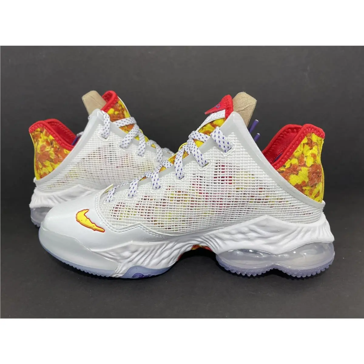 Nike shoes - Nike LeBron 19 - LeBron - DQ8344-100 - White (UPC: 195866467866) 2