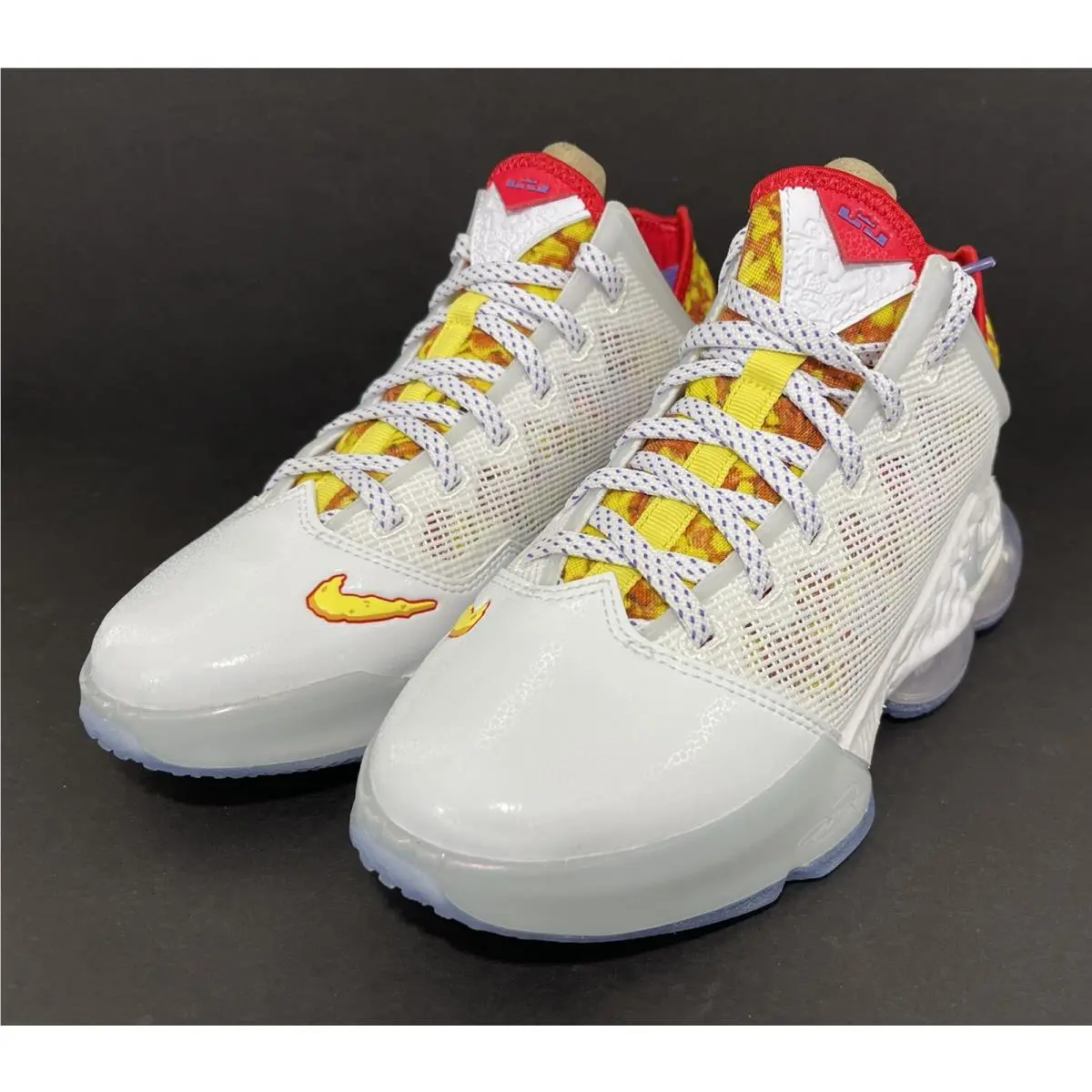 Nike shoes - Nike LeBron 19 - LeBron - DQ8344-100 - White (UPC: 195866467866) 3