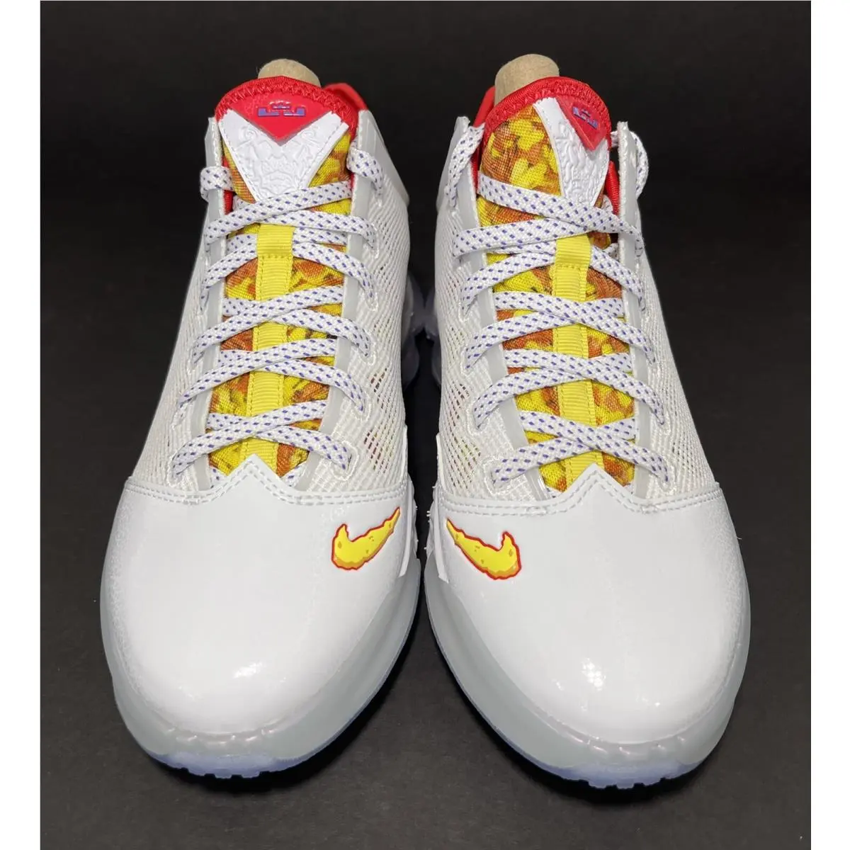 Nike shoes - Nike LeBron 19 - LeBron - DQ8344-100 - White (UPC: 195866467866) 6