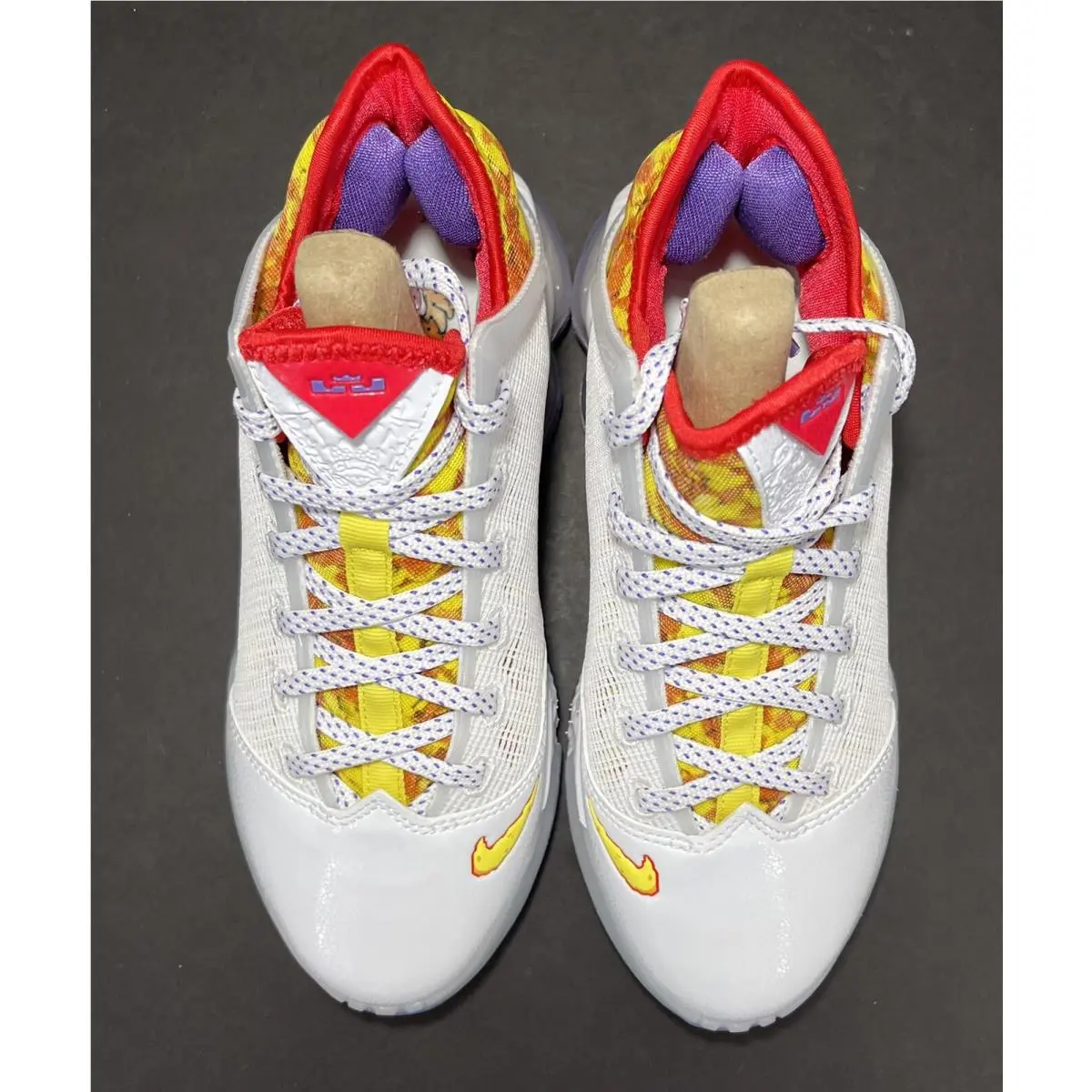 Nike shoes - Nike LeBron 19 - LeBron - DQ8344-100 - White (UPC: 195866467866) 7