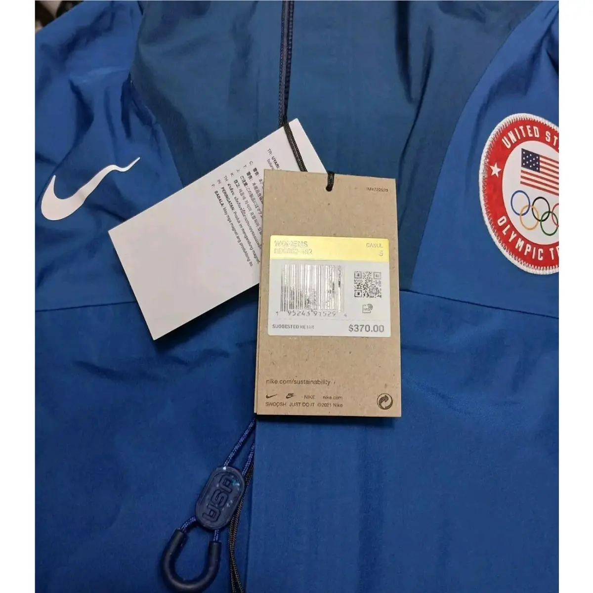 Nike clothing - Nike Storm-Fit ADV - ADV - DD8852-492 - Blue (UPC: 195243915287) 8