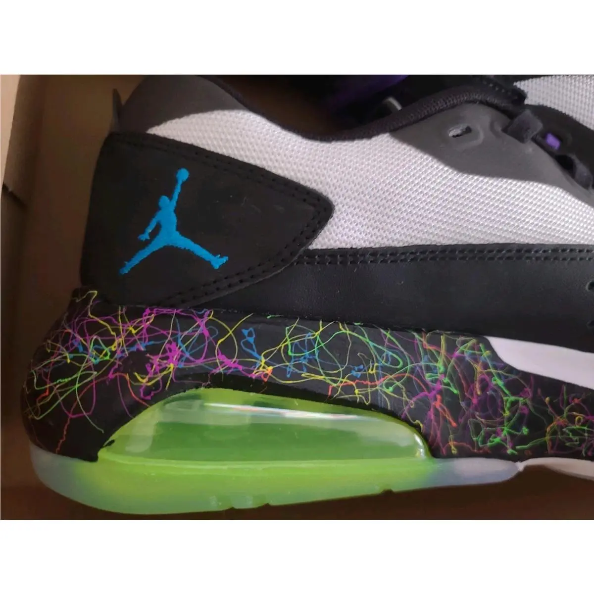 Nike shoes - Jordan Air 200E - Air - DX6553 041 - Black (UPC: 194500860254) 10