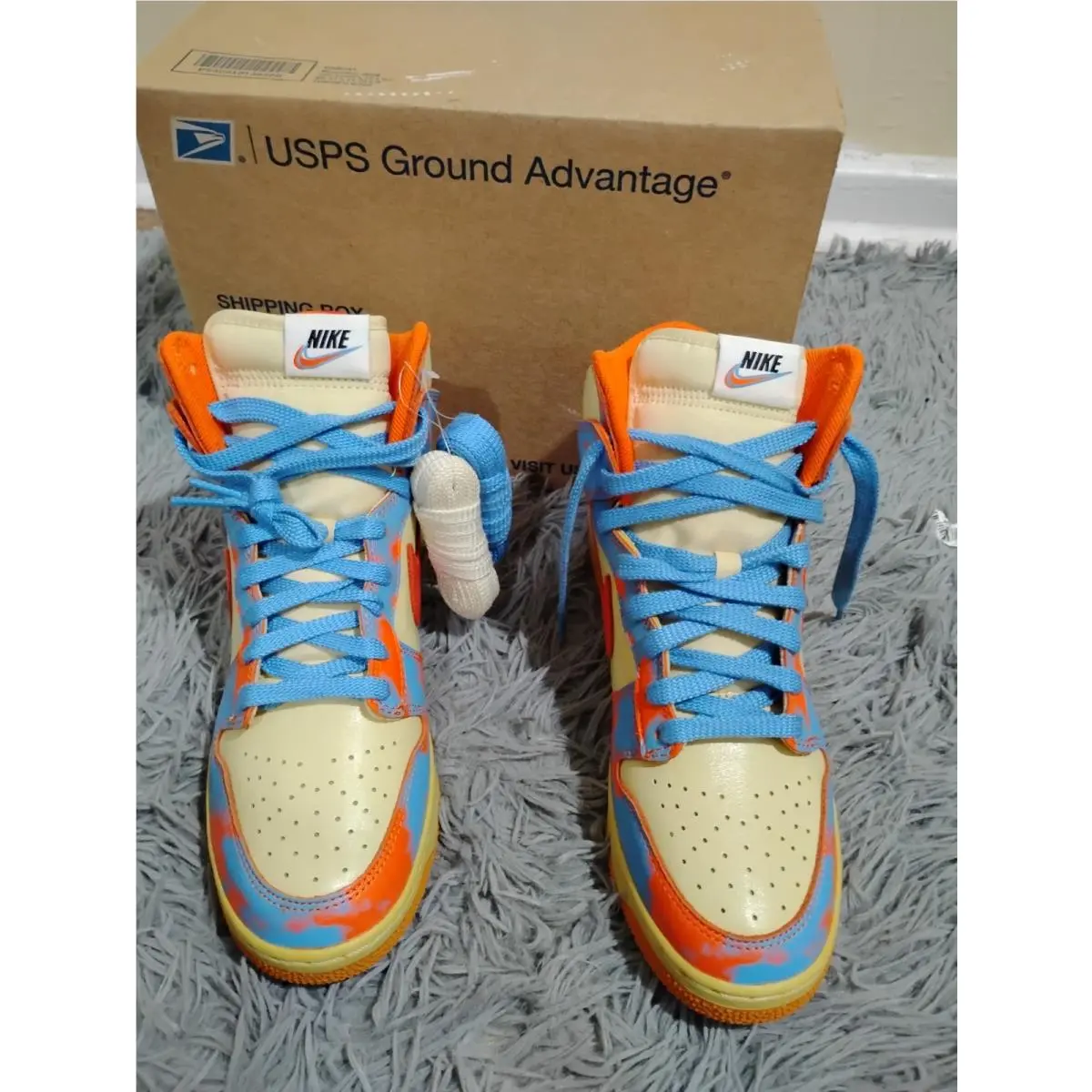 Nike shoes - Nike Dunk Hi - Dunk - DD9404-800 - Orange 1