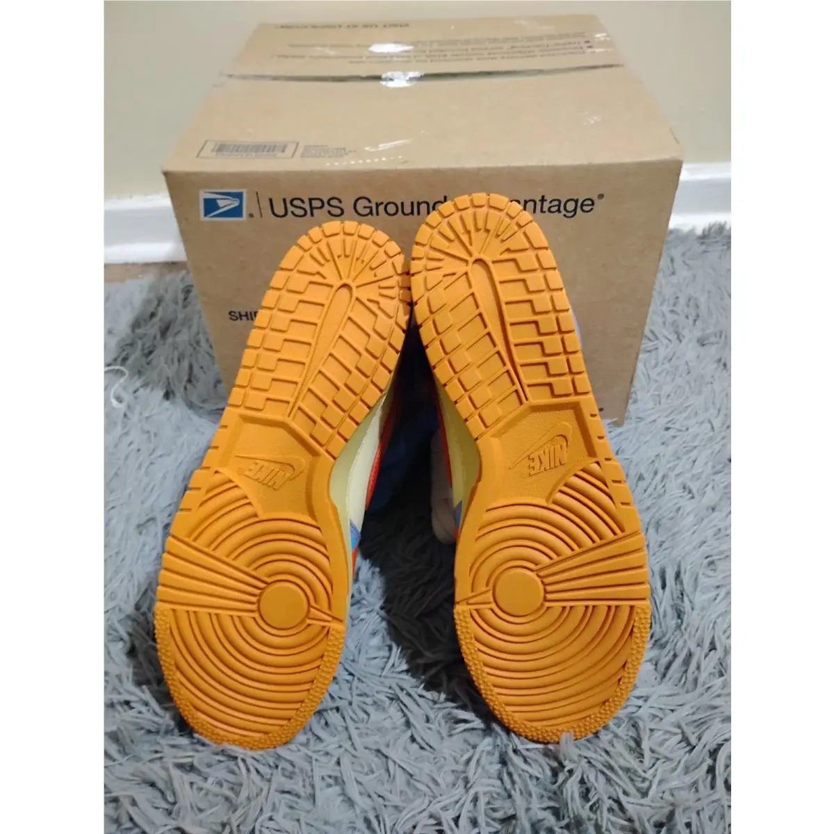 Nike shoes - Nike Dunk Hi - Dunk - DD9404-800 - Orange 4