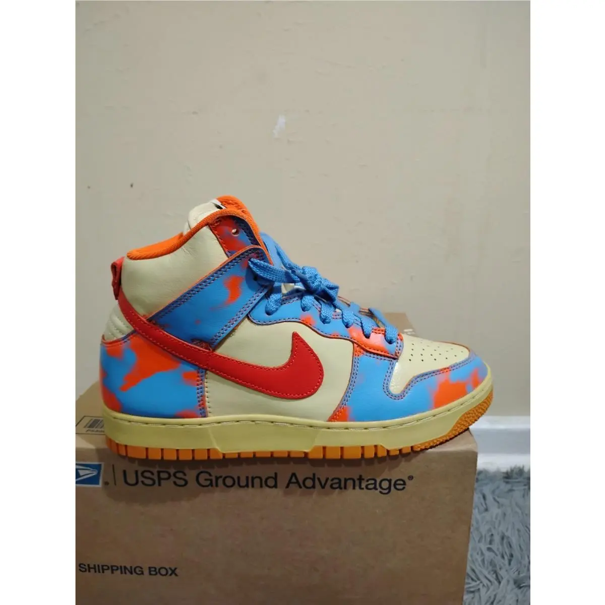 Nike shoes - Nike Dunk Hi - Dunk - DD9404-800 - Orange 5