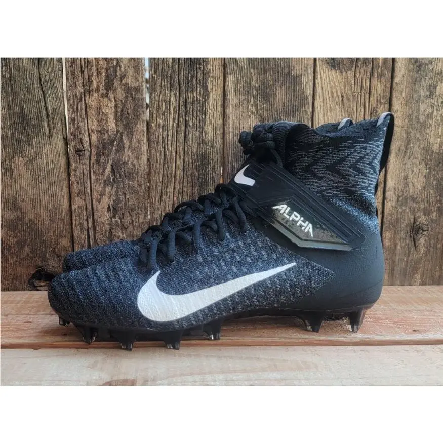 Nike Alpha Menace Elite 2 Flyknit Men’s Size 10.5 Black AO3374-001