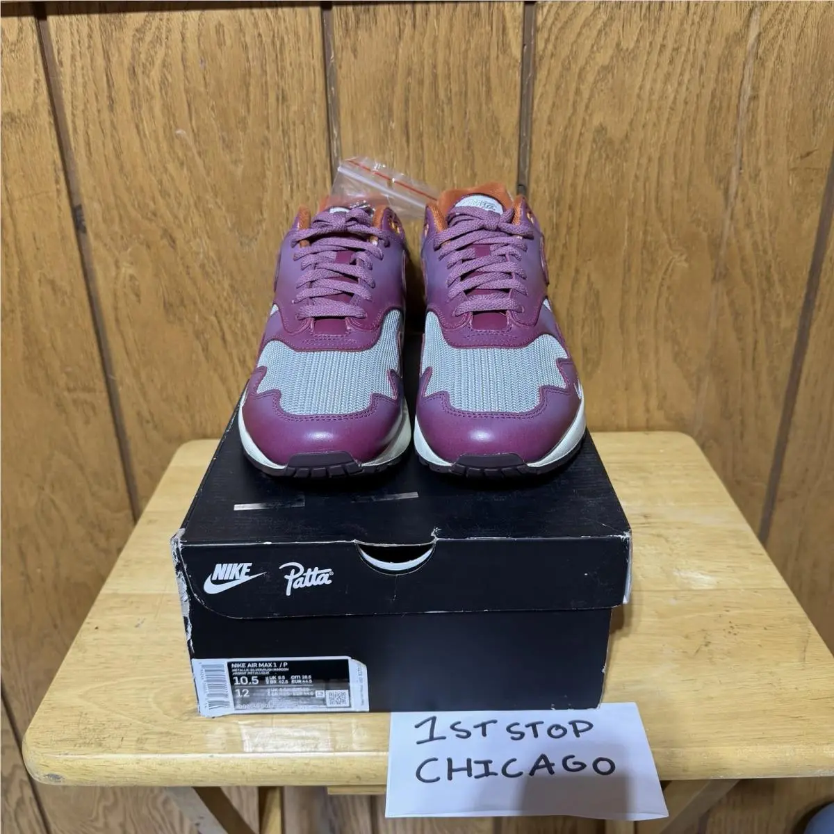 Nike shoes - Nike Air Max 1 - Air Max - DO9549-001 - Maroon 0
