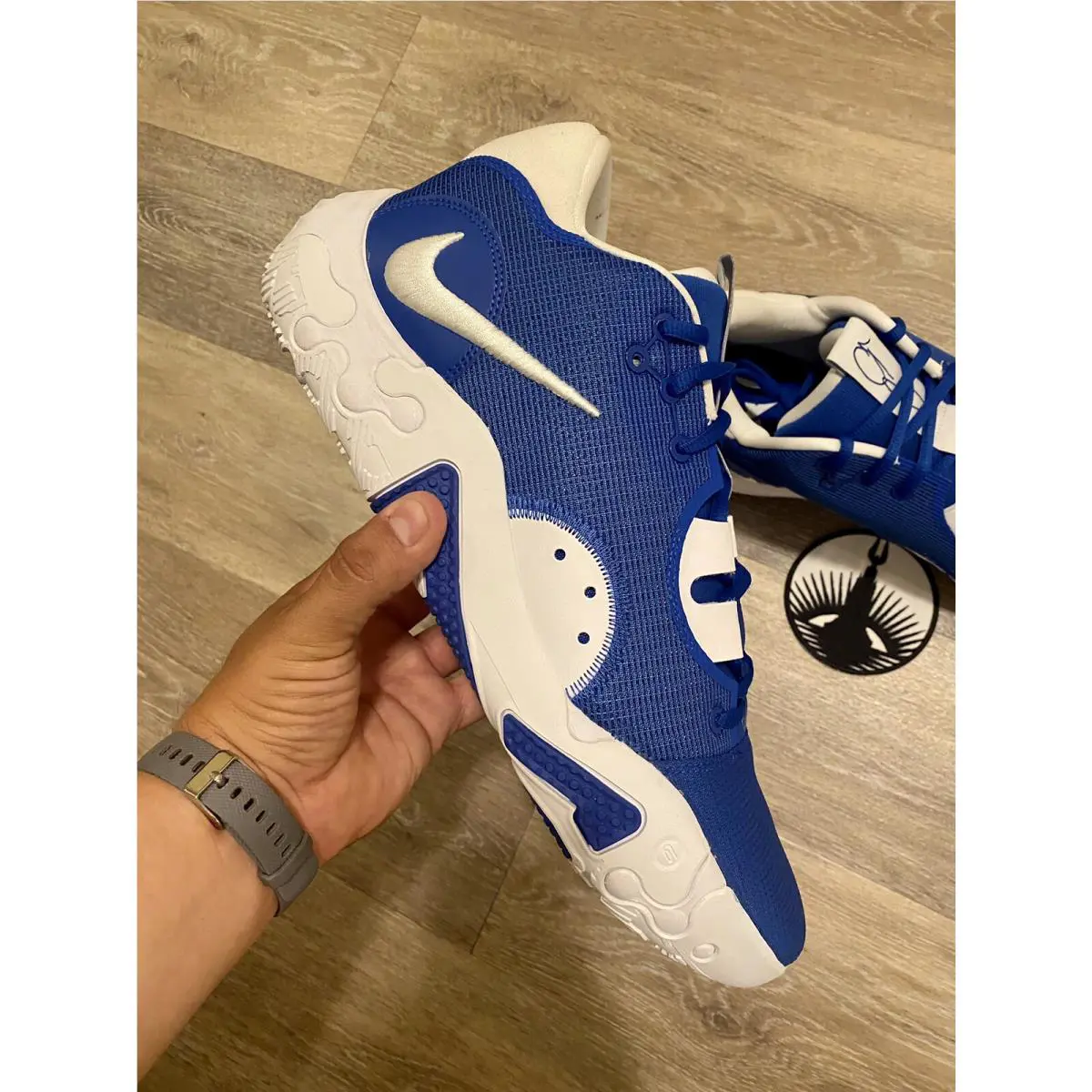 Nike shoes - Nike PG 6 - DX6654-400 - Game Royal/White/White (UPC: 196149870779) 8