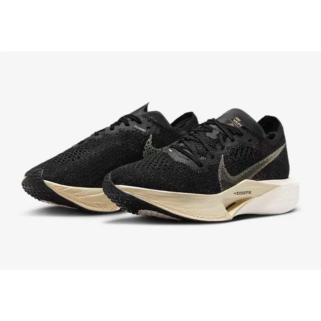Zoomx Vaporfly Next% 3 `black Metallic Silver` DV4129-001 Running Size 6.5 by Nike