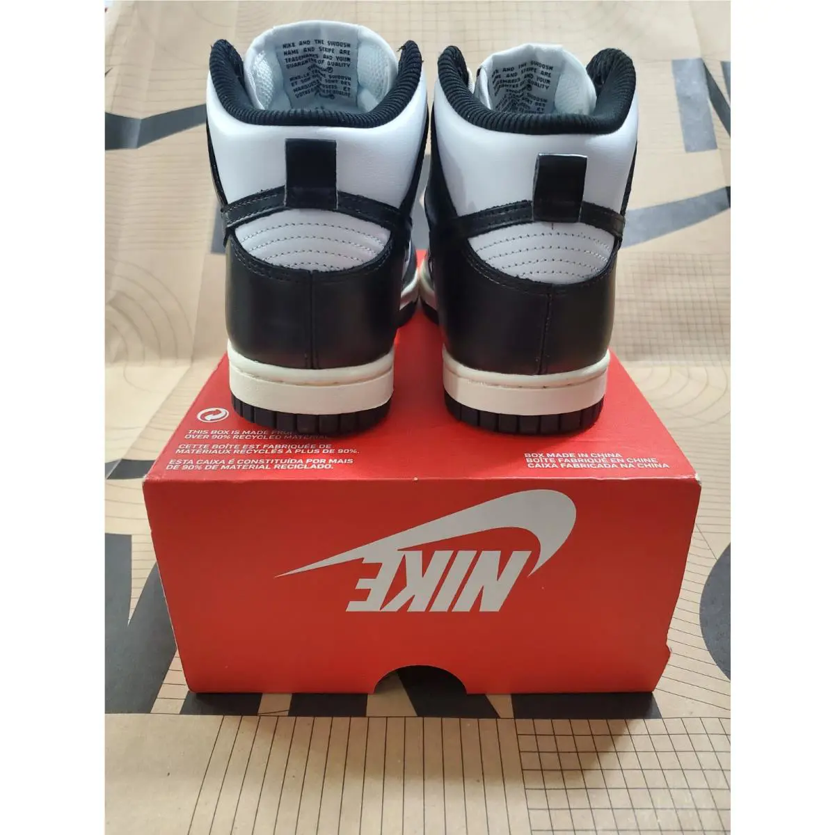 Nike shoes - Nike Dunk High - Dunk High - DQ8581-100 - Multicolor, Manufacturer: White / Black / Coconut Milk 1