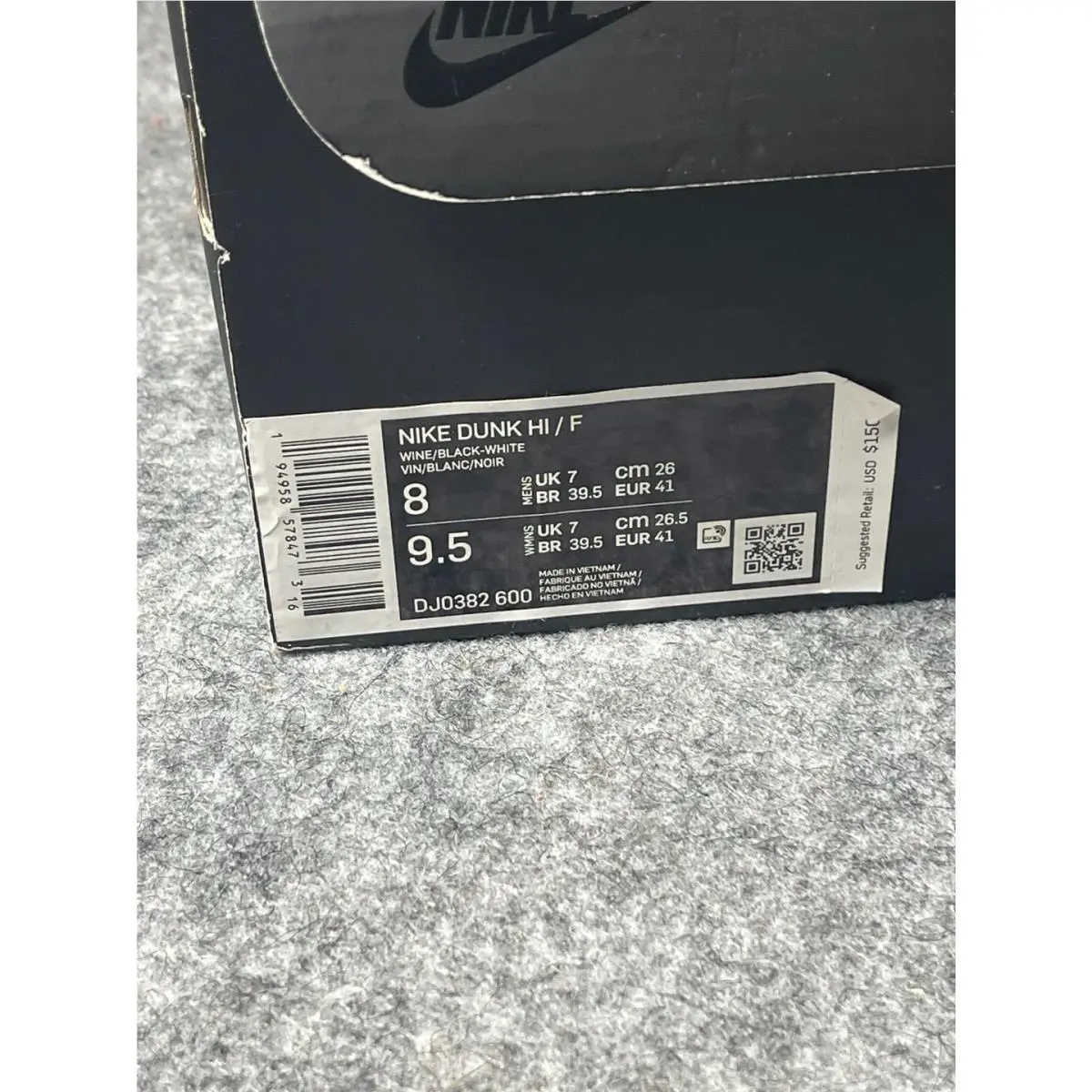 Nike shoes - Dunk High Beijing - Dunk High Beijing - DJ0382-600 - Purple 1