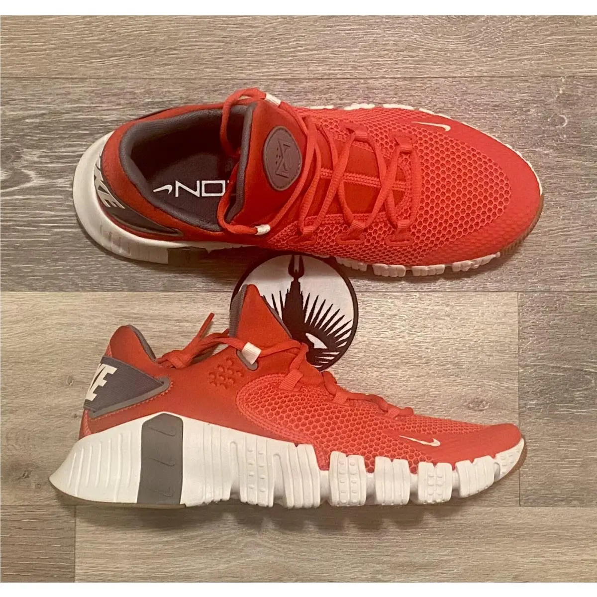 Nike shoes - Nike Free Metcon 4 - Free Metcon - CT3886-602 - Light Crimson/Flat Pewter/Gum Medium Brown/Phantom (UPC: 196154519908) 5
