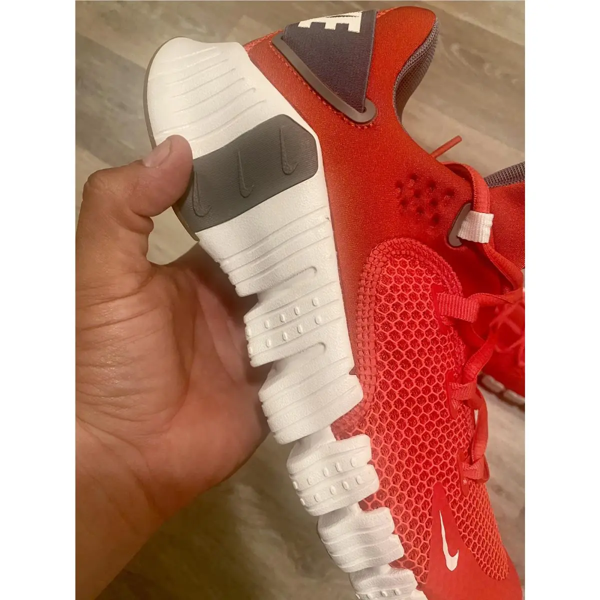 Nike shoes - Nike Free Metcon 4 - Free Metcon - CT3886-602 - Light Crimson/Flat Pewter/Gum Medium Brown/Phantom (UPC: 196154519908) 7
