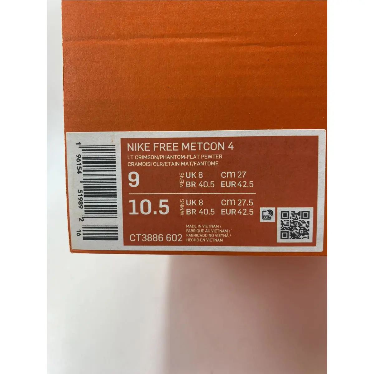 Nike shoes - Nike Free Metcon - Free Metcon - CT3886-602 - Red (UPC: 196154519892) 6