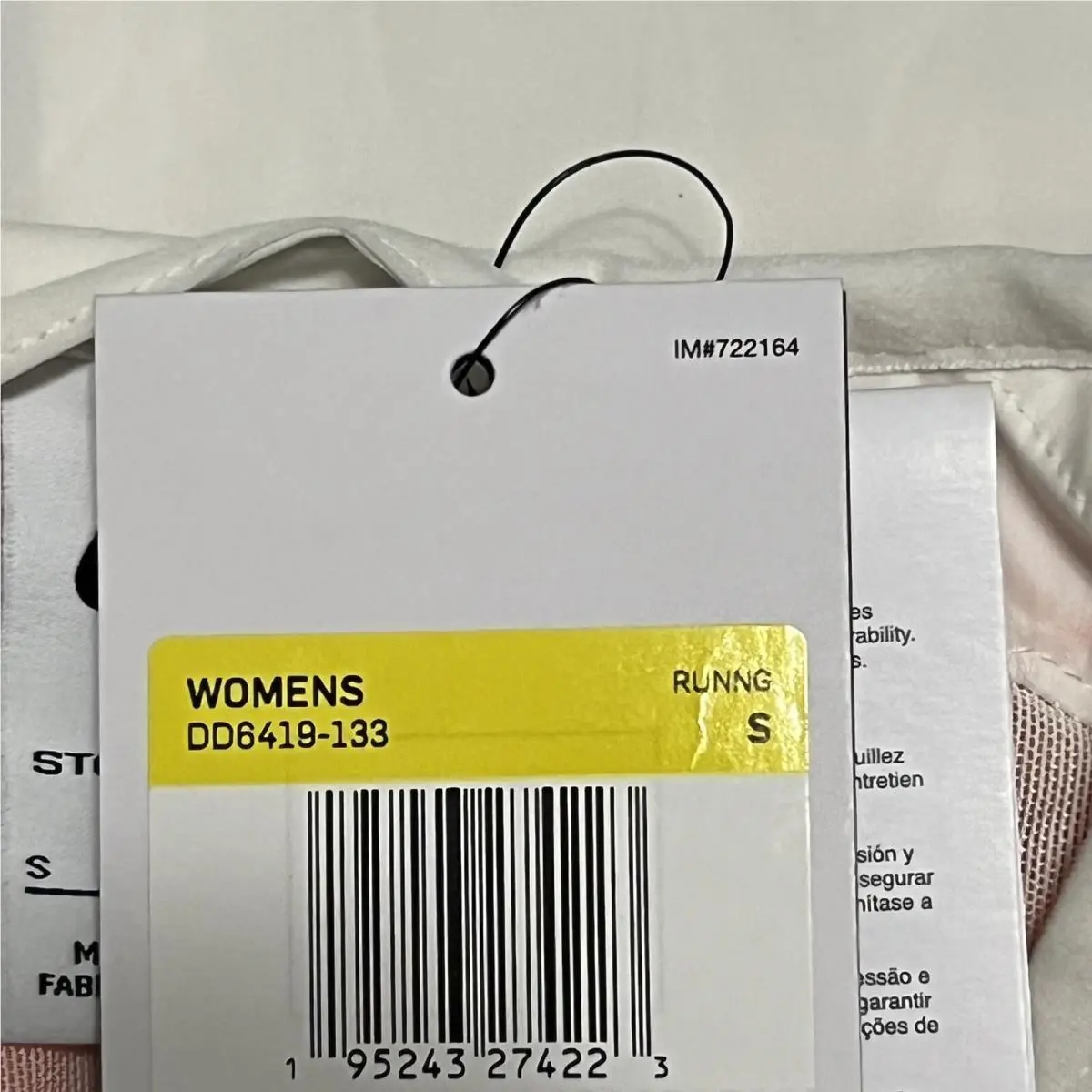 Nike clothing - Nike Storm-FIT ADV Run Division Women`s Running Jacket - DD6419-601 - Pink Oxford/Sail (UPC: 0195243274278) 2