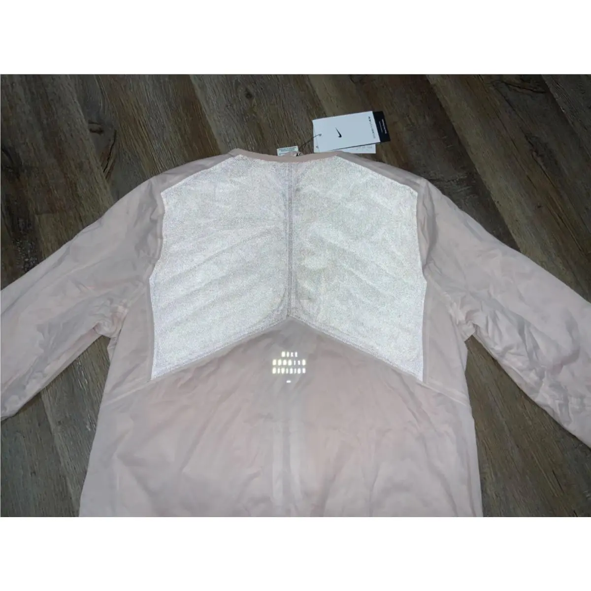 Nike clothing - Nike Storm-FIT ADV Run Division Women`s Running Jacket - DD6419-601 - Pink Oxford/Sail (UPC: 0195243274278) 5