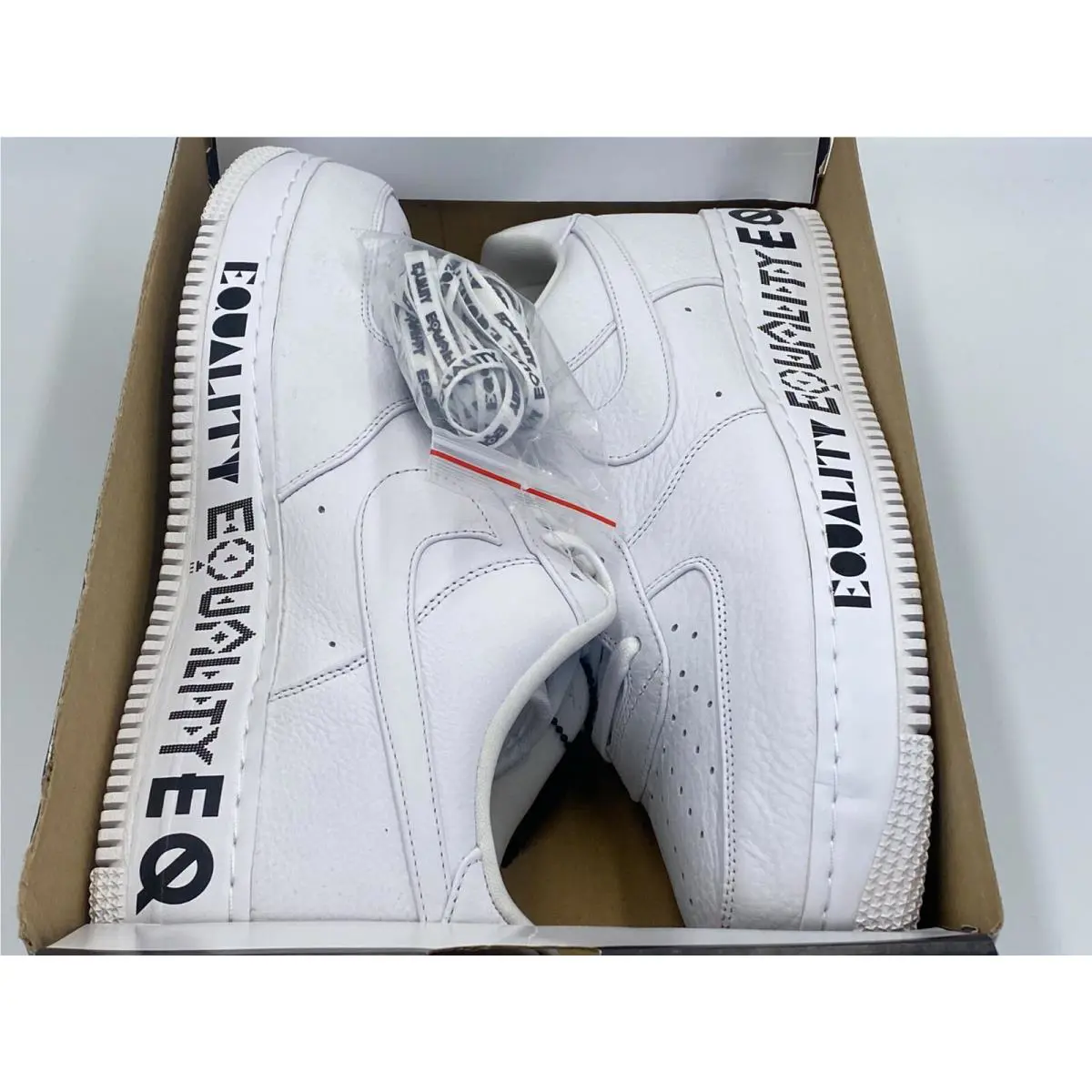 Nike shoes - Nike Air Force 1 - Air Force - AQ2118-100 - White (UPC: 0192502591459) 5