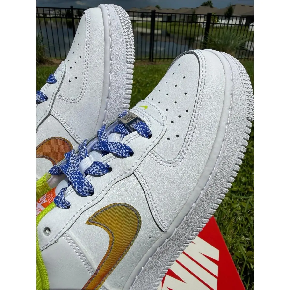 Nike shoes - Nike Air Force 1 - Air Force - DQ7767-100 - White 3