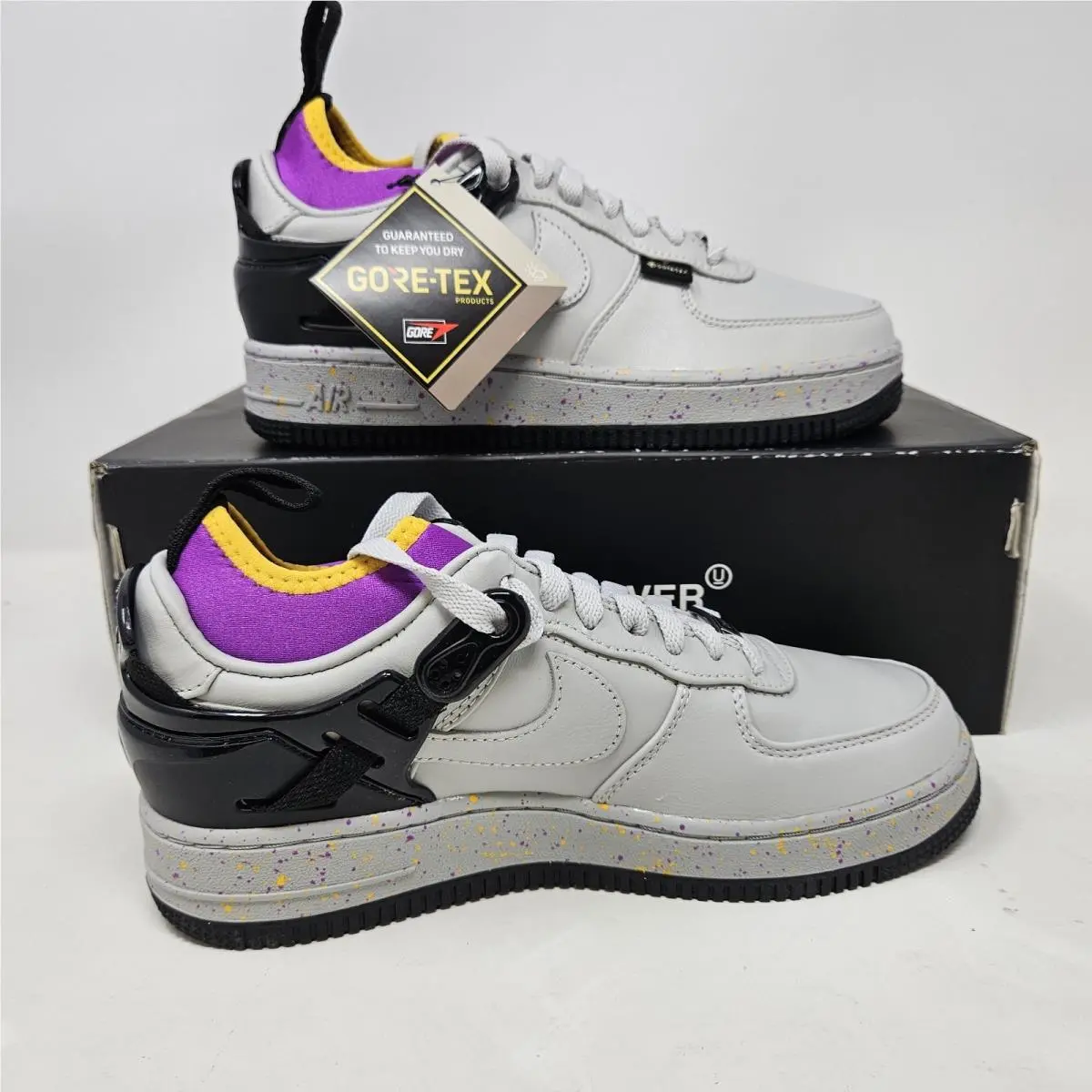 Nike shoes - Nike Air Force 1 - Air Force - DQ7558-001 - Gray (UPC: 196149407739) 0