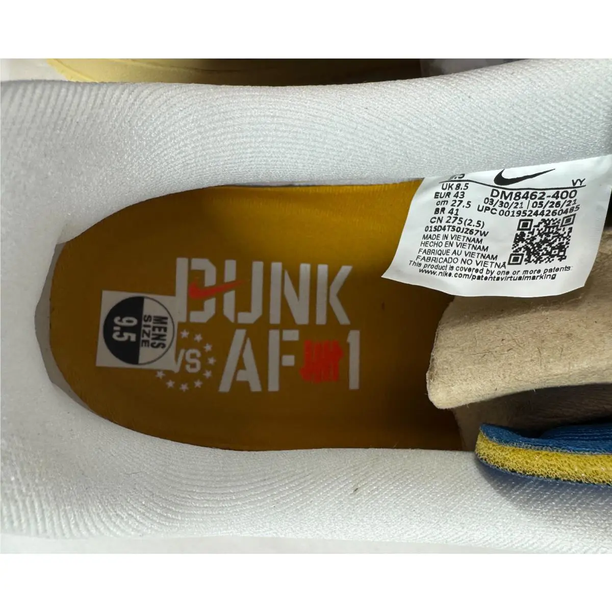 Nike shoes - Nike Air Force 1 - Air Force - DM8462-400 - Blue (UPC: 0195244260461) 8